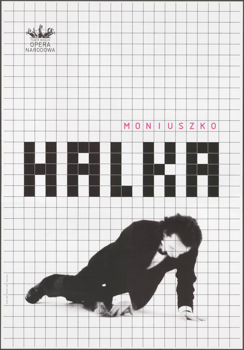 Plakat „Halka” Stanisław Moniuszko 23-12-2011