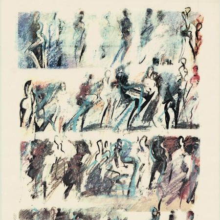 Plakat. „Bal kadetów” Johann Strauss 1986-05-10
