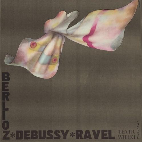 Plakat wieczoru baletowego 1971-03-11, Symfonia fantastyczna / Danse sacrée - Danse profane / Bolero