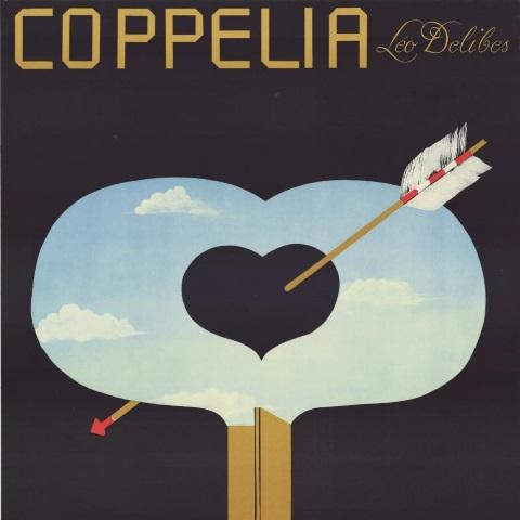 Plakat „Coppelia" Leo Delibes 1974-04-06