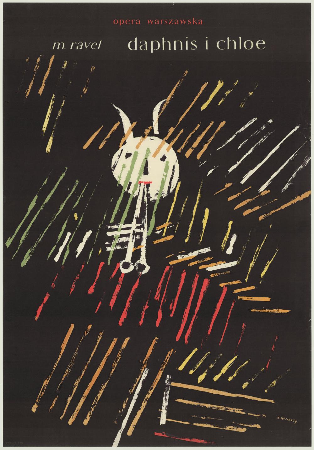 Plakat. „Daphnis i Chloe” Maurice Ravel 1963-10-16