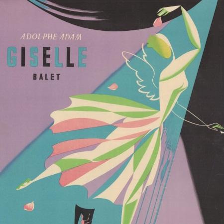 Plakat „Giselle” Adolf Adam 1960-03-19