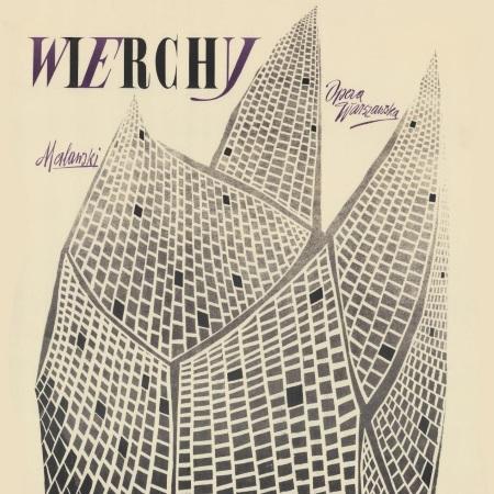 Plakat baletu „Wierchy” Artur Malawski 1962-02-07