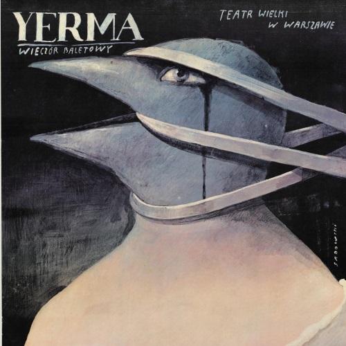 Plakat. „Yerma” Manuel de Falla 1984-05-12