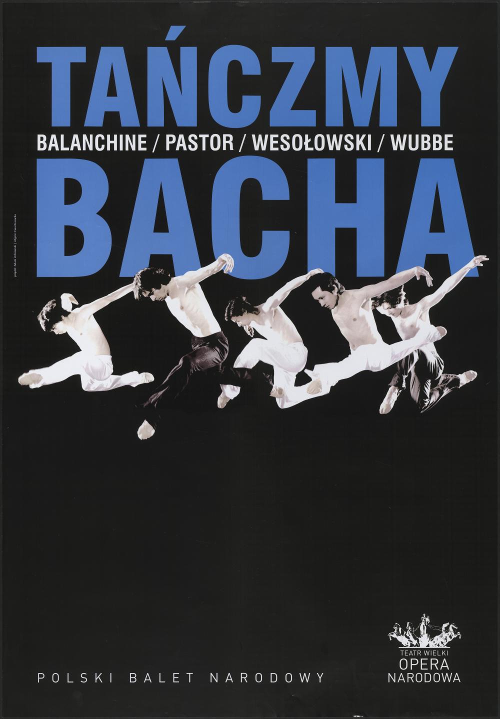 Plakat. „In light and shadow” Johann Sebastian Bach 2010-06-25