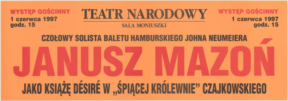 Sztrajfa. „Śpiąca królewna” Piotr Czajkowski 1997-06-01