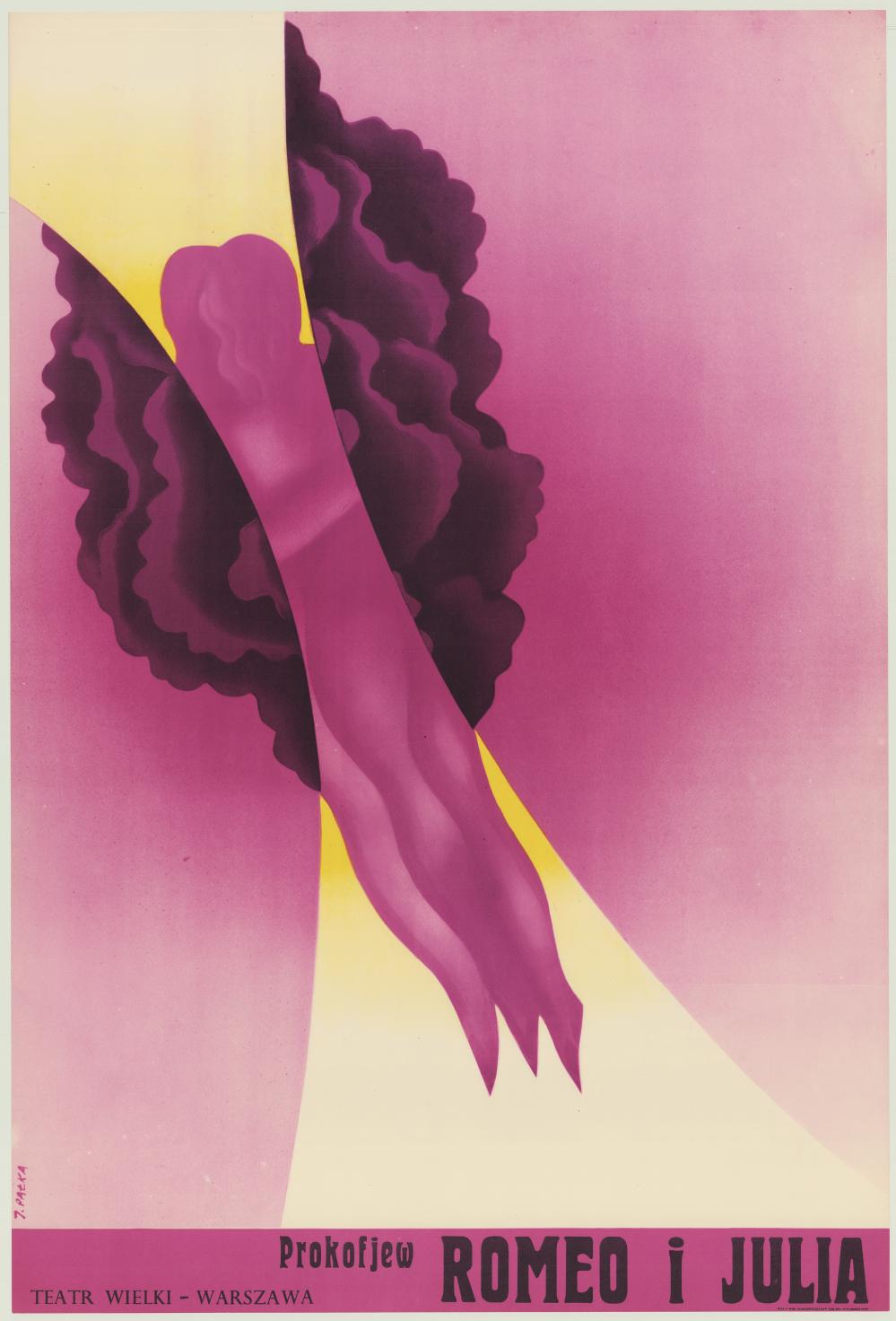 Plakat. „Romeo i Julia” Siergiej Prokofiew 1970-06-26