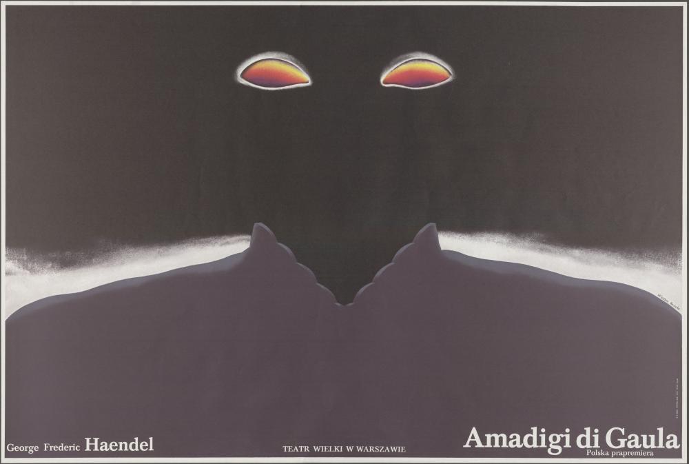 Plakat „Amadigi di Gaula” Georg Friedrich Händel, 21-02-1983