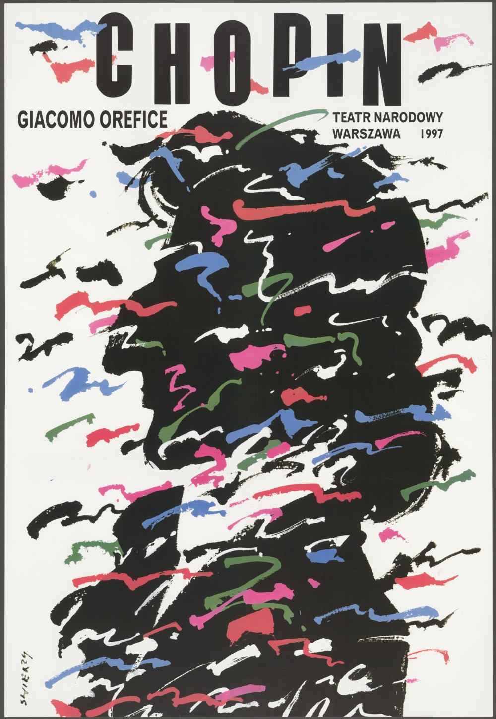 Plakat „Chopin” Giacomo Orefice 17-05-1997