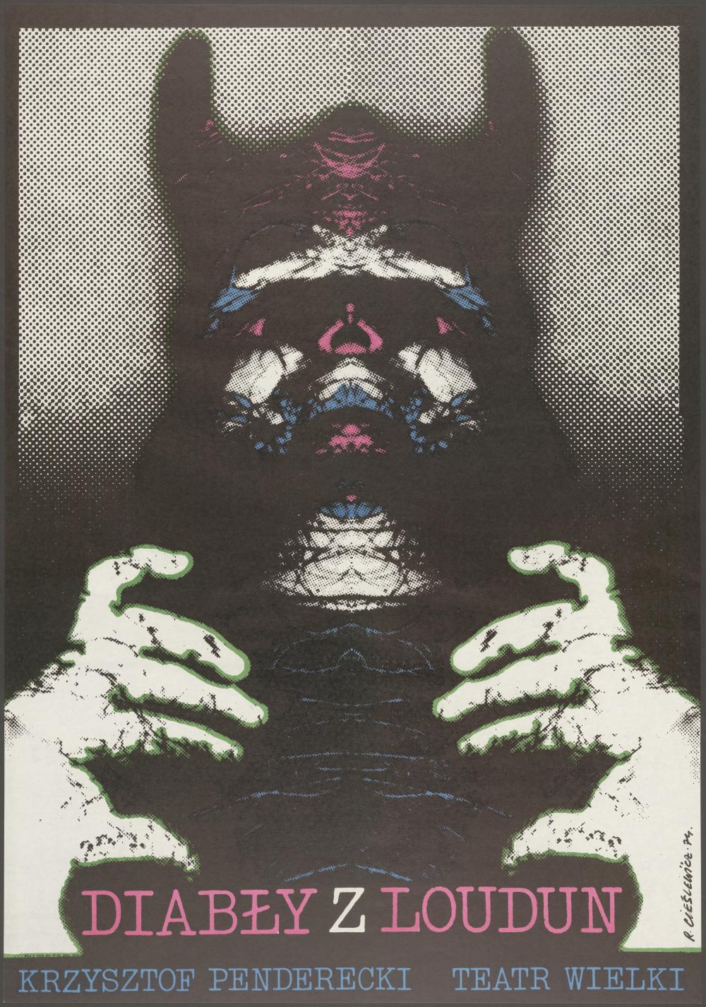 Plakat. „Diabły z Loudon” Krzysztof Penderecki 08-06-1975
