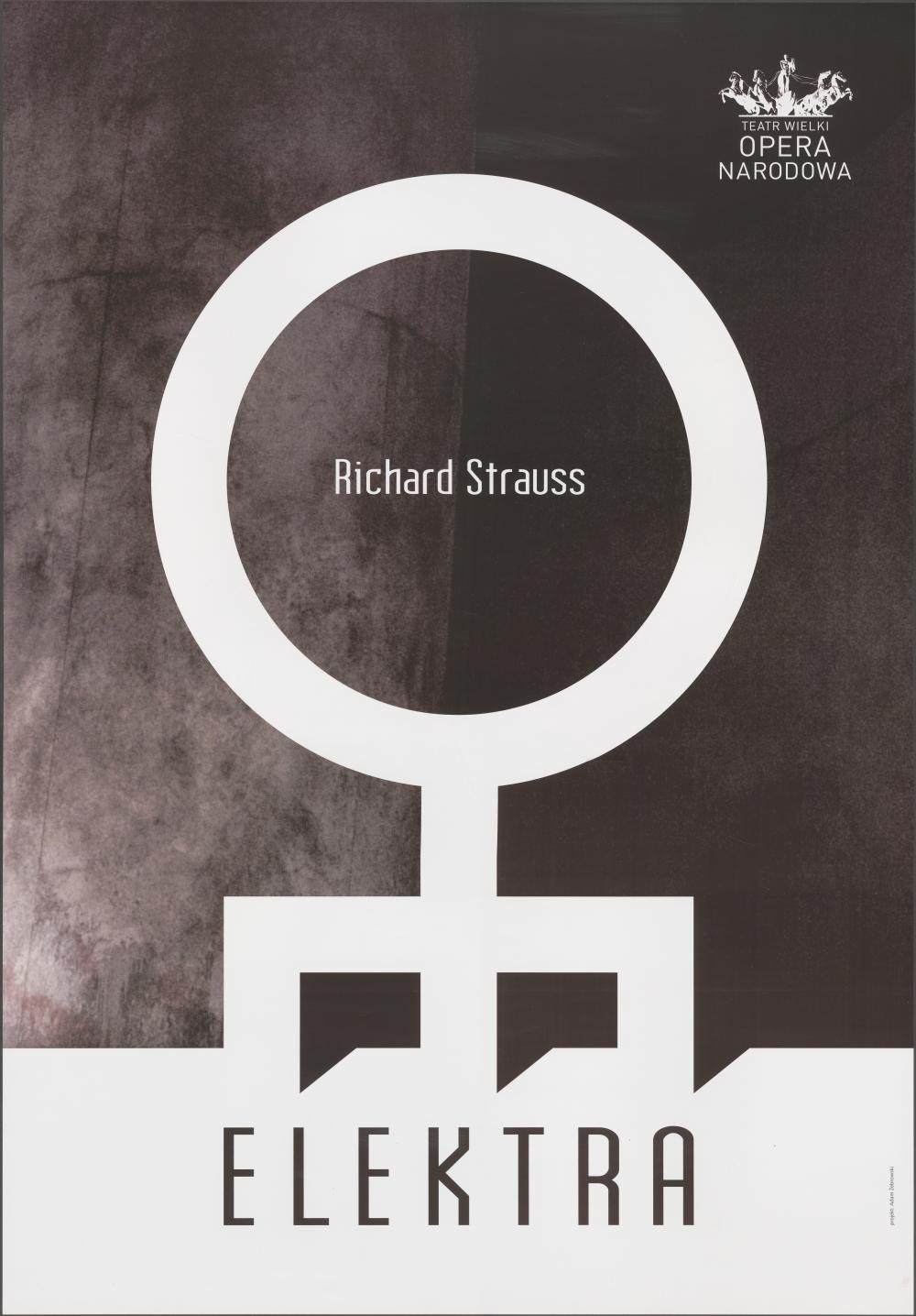 Plakat „Elektra” Richard Strauss 24-03-2010