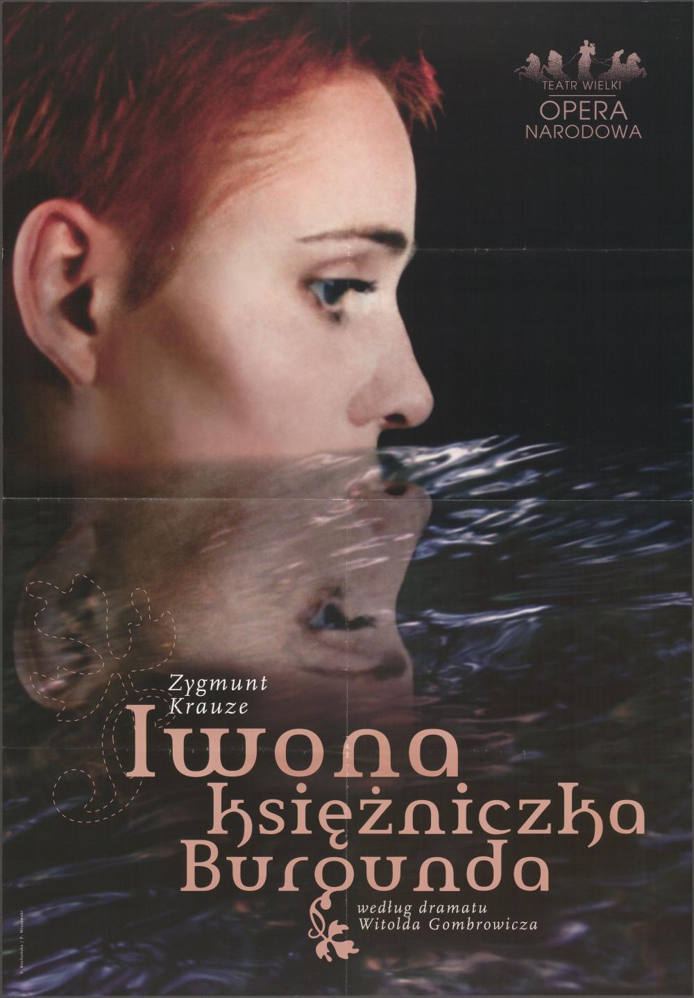 Plakat - „Iwona. Księżniczka Burgunda” Zygmunt Krauze 01-02-2007