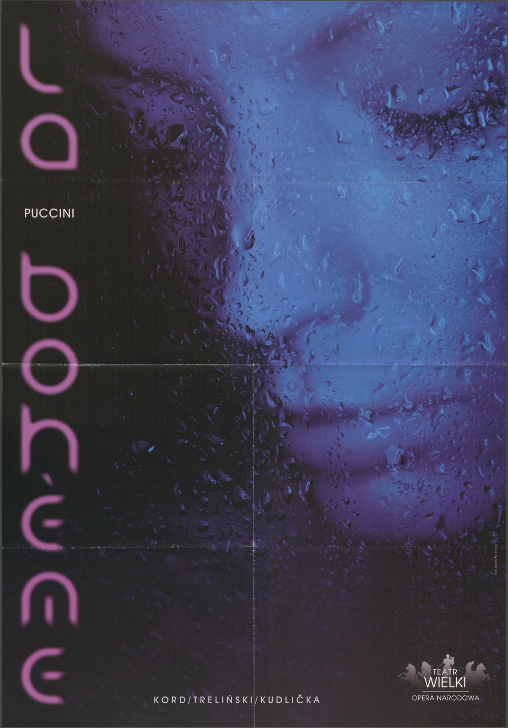 Plakat - „La Boheme” Giacomo Puccini 30-03-2006