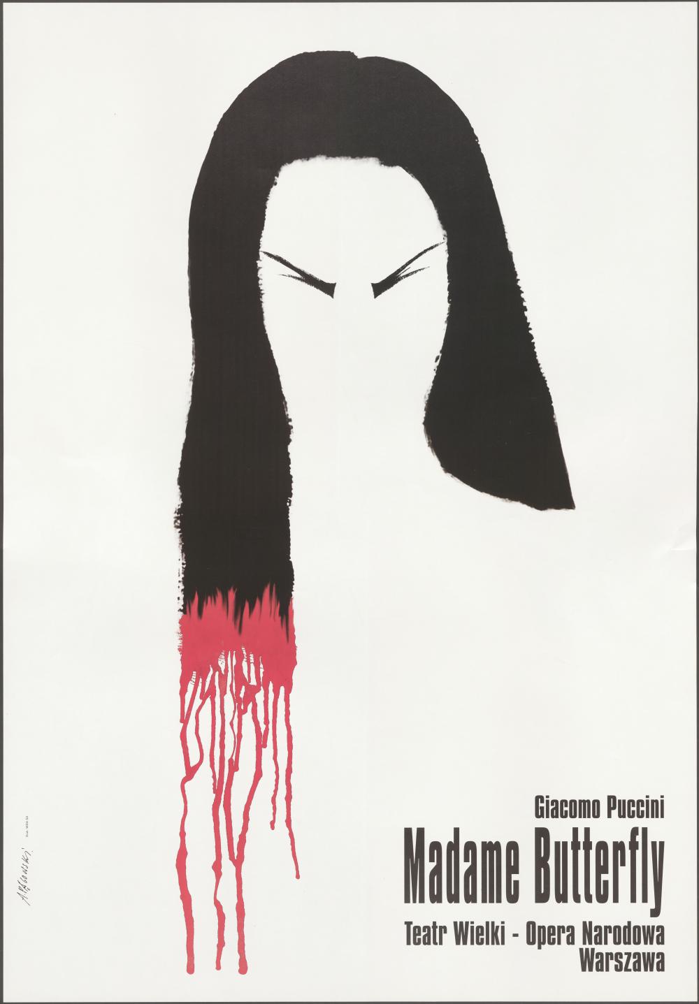 Plakat „Madame Butterfly” Giacomo Puccini 29-05-1999