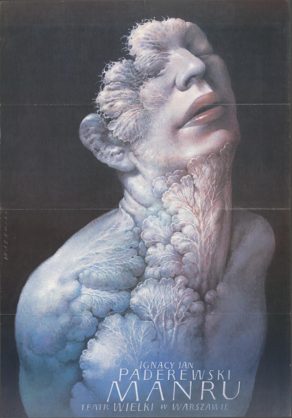 Plakat „Manru” Ignacy Paderewski 29-06-1991