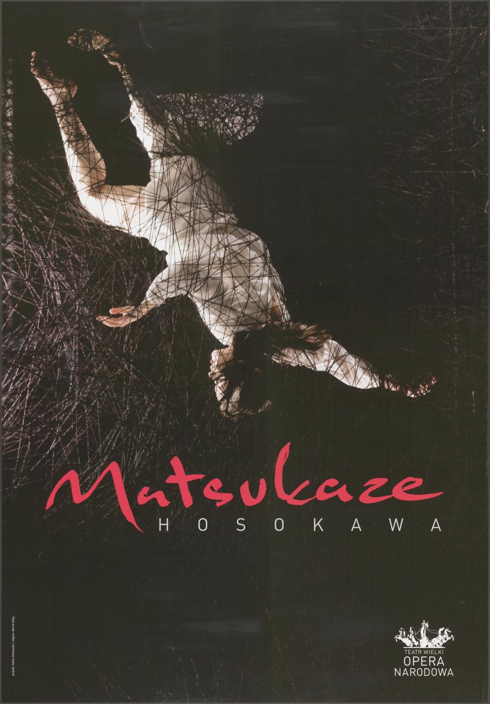 Plakat „Matsukaze” Toshio Hosokawa, Sasha Waltz 31-05-2011
