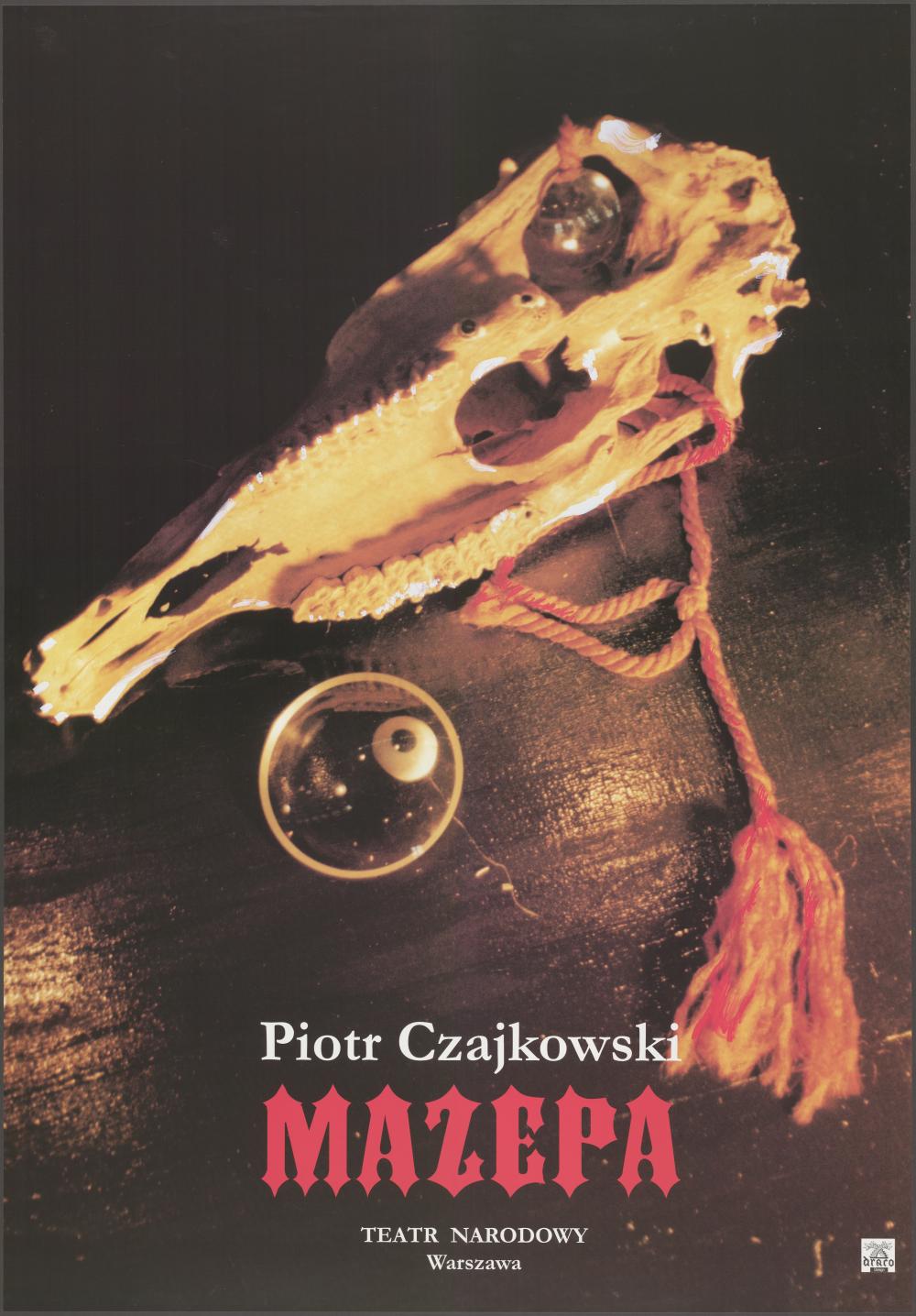 Plakat „Mazepa” Piotr Czajkowski 24-02-1996