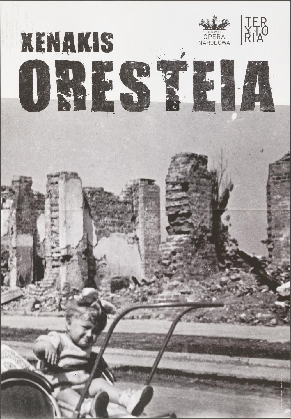 Plakat „Oresteia” Iannis Xenakis 14-03-2010