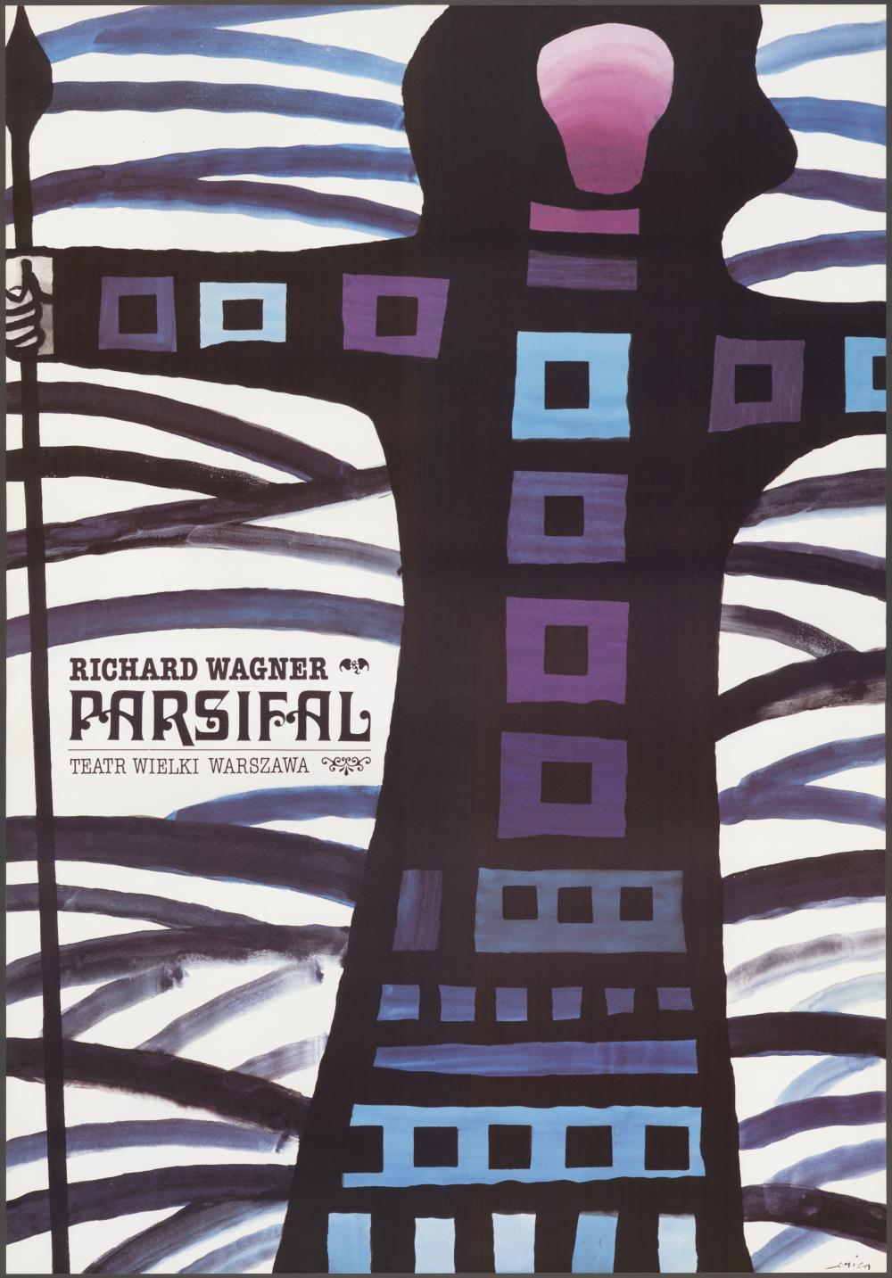 Plakat „Parsifal” Richard Wagner 26-03-1993