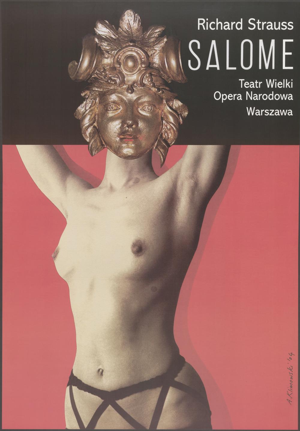 Plakat „Salome” Richard Strauss 25-06-2004
