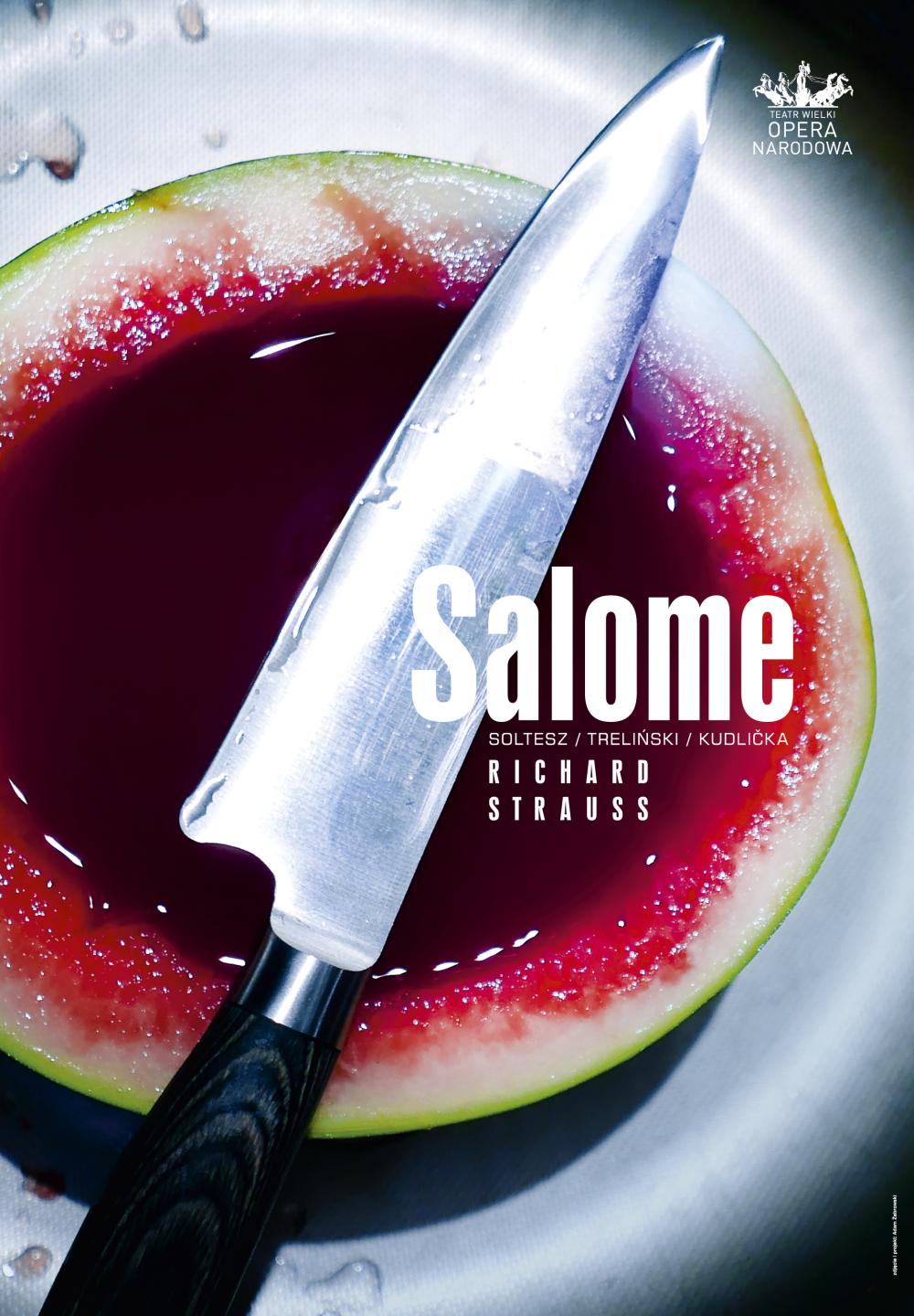Plakat „Salome” Richard Strauss premiera 2016-03-22