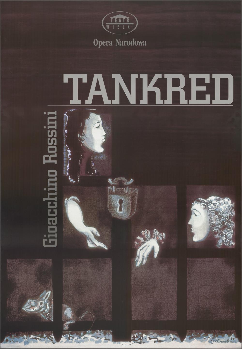 Plakat „Tankred” Gioachino Rossini 30-01-2000