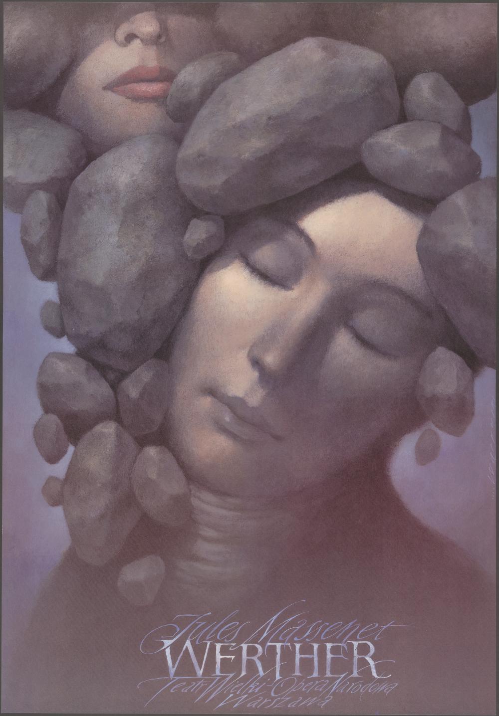 Plakat „Werther” Jules Massenet 20-11-1994