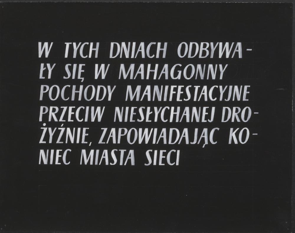 „Rozkwit i upadek miasta Mahagonny” Kurt Weill 06-12-1963