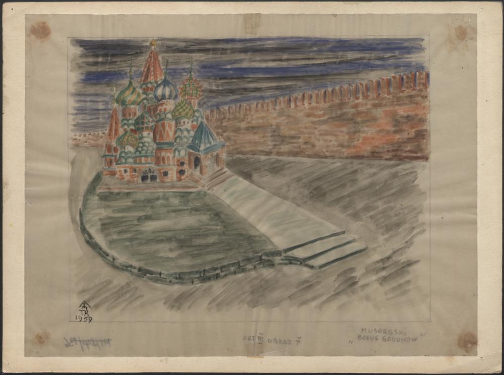 „Borys Godunow” Modest Musogrski 31-01-1960