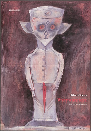 Plakat „Wyrywacz serc” Elżbieta Sikora 16-09-1995