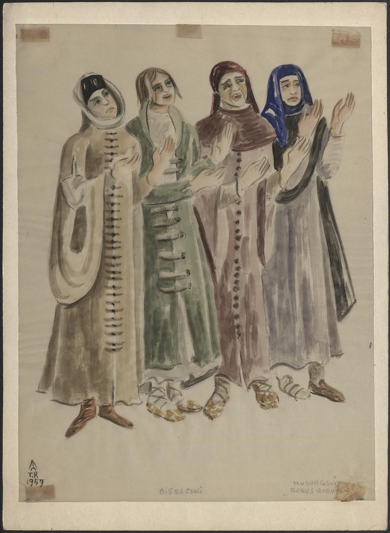 „Borys Godunow” Modest Musogrski 31-01-1960