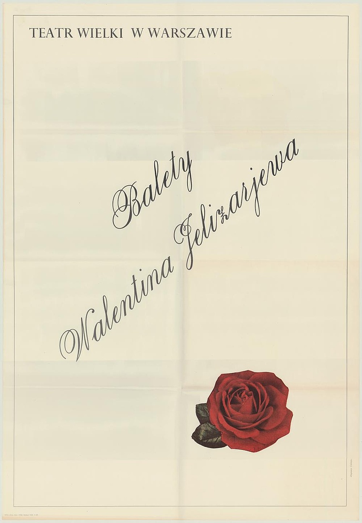 Plakat. „Adagietto” Gustav Mahler 1979-12-23