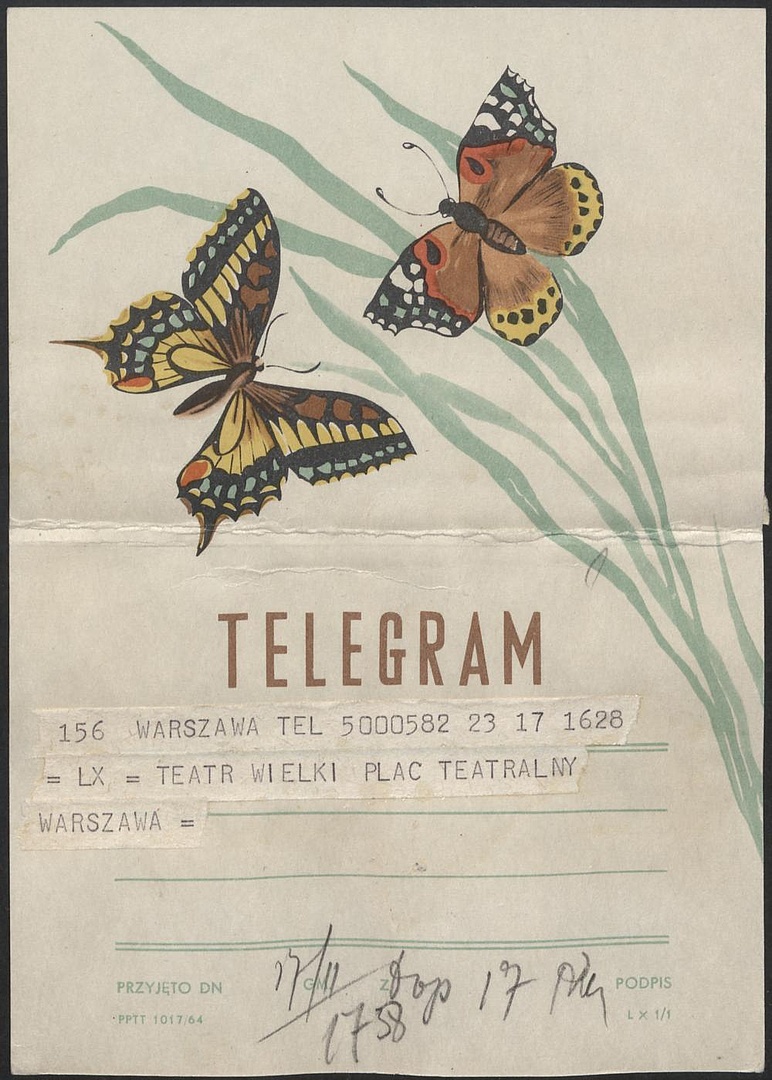 Otwarcie Teatru Wielkiego w Warszawie 19-11-1965