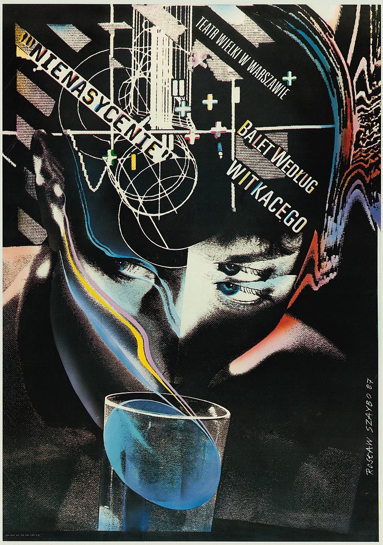 Plakat. „Nienasycenie” Tomasz Stańko 1987-01-24