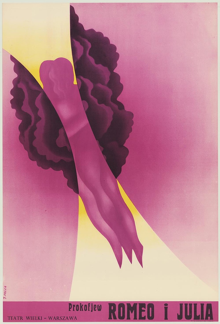 Plakat. „Romeo i Julia” Siergiej Prokofiew 1970-06-26