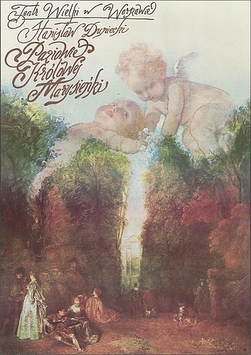 Plakat „Paziowie Królowej Marysieńki” Stanisław Duniecki 13-07-1984