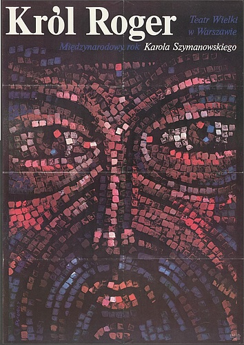 Plakat „Król Roger” Karol Szymanowski 20-02-1983