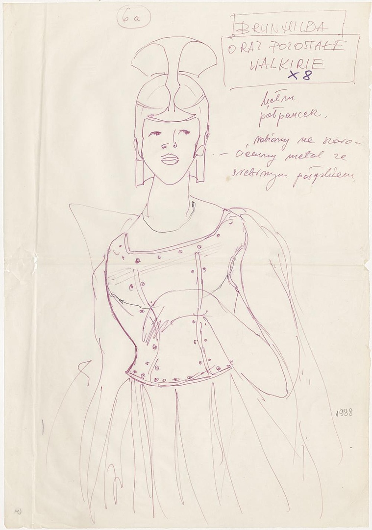 „Walkiria” - Richard Wagner. 30.04.1988