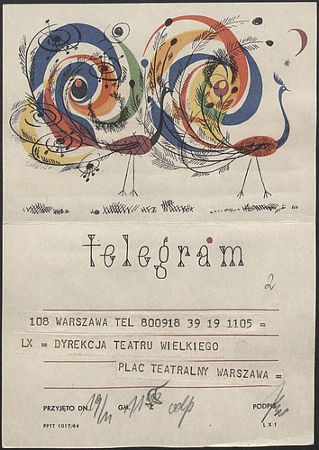 Otwarcie Teatru Wielkiego w Warszawie 19-11-1965