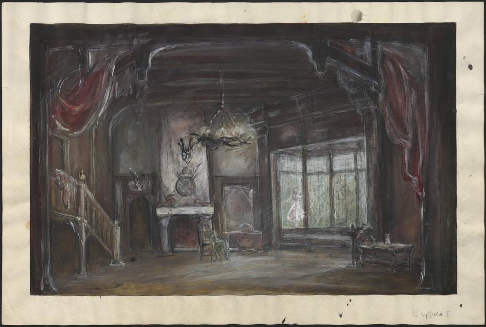 „La Sylphide” Herman von Lovenskiold 1984-03-03
