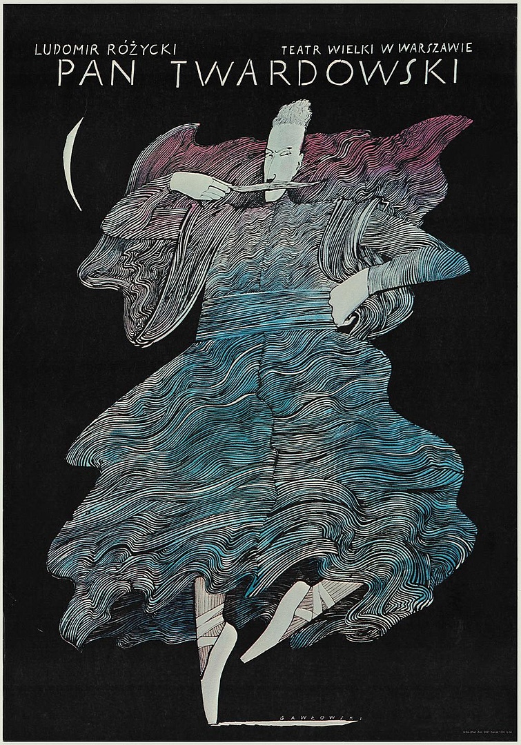 Plakat. „Pan Twardowski” Ludomir Różycki 1985-07-07