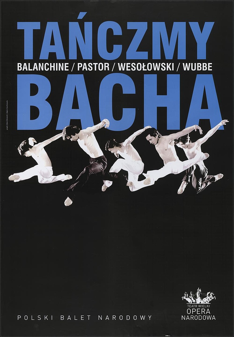 Plakat. „In light and shadow” Johann Sebastian Bach 2010-06-25