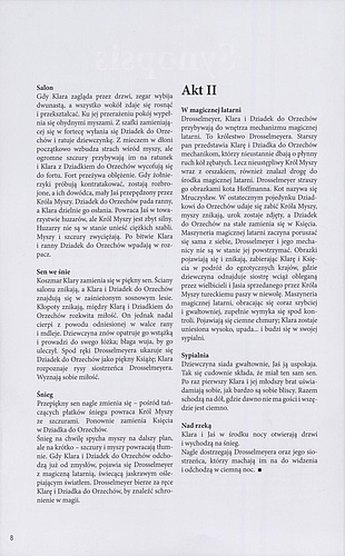 Program „Dziadek do orzechów i król myszy” Piotr Czajkowski / Toer van Schayk, Wayne Eagling,  premiera 2011-11-25