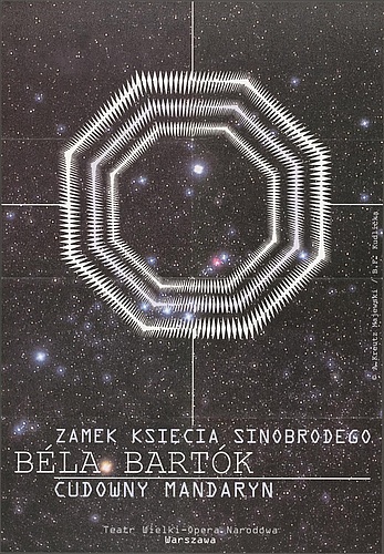 Plakat „Zamek Księcia Sinobrodego” Béla Bartók 16-04-1999