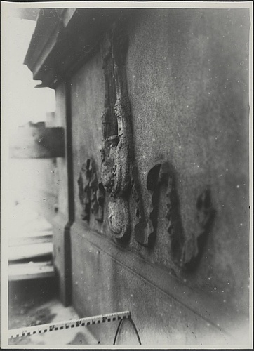 Dokumentacja fotograficzna dot. inwentaryzacji zniszczeń wojennych Teatru Wielkiego (1951)