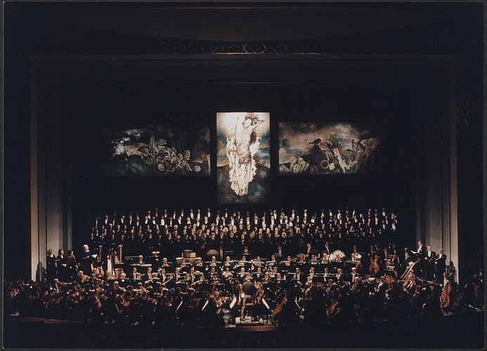„Symfonia tysiąca” Gustav Mahler 1996-11-10, 1996-11-12