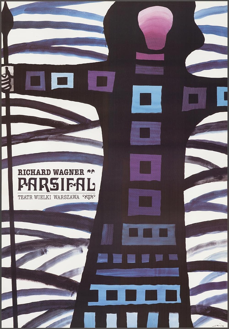 Plakat „Parsifal” Richard Wagner 26-03-1993