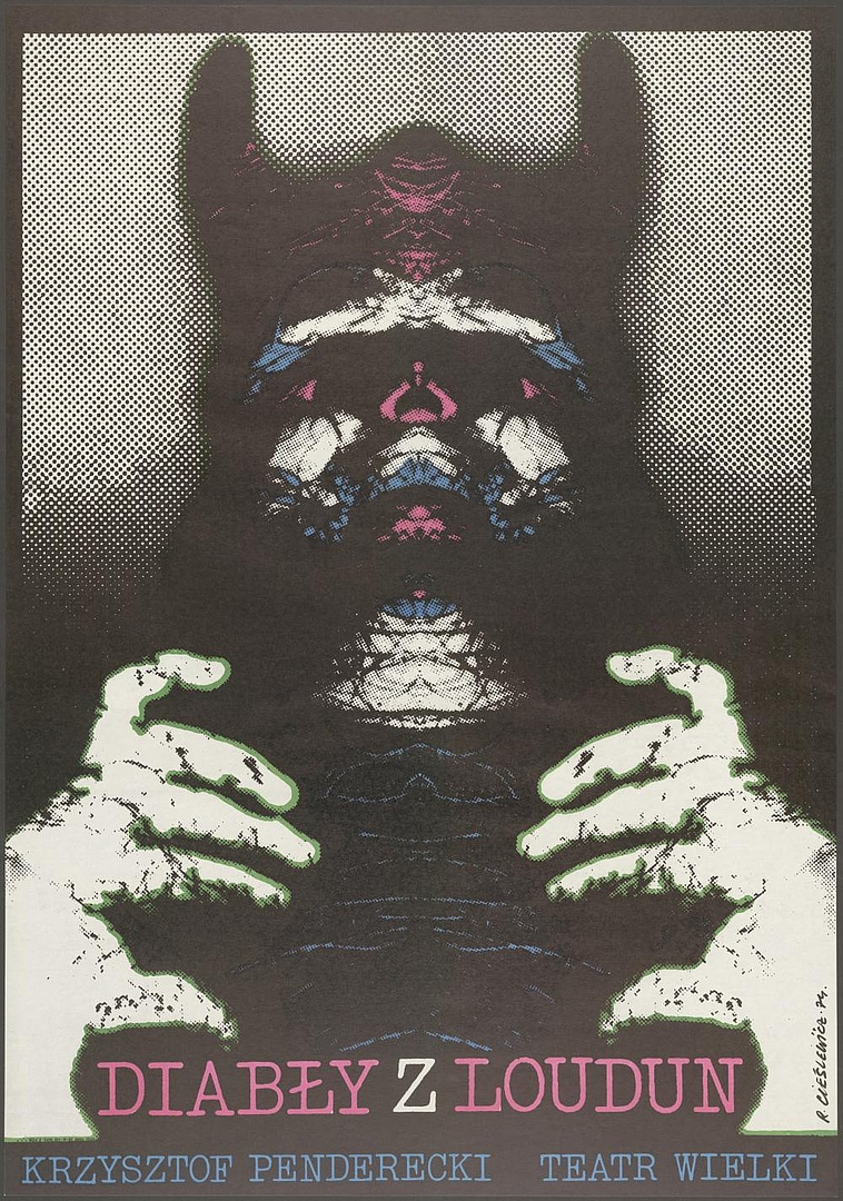 Plakat. „Diabły z Loudun” Krzysztof Penderecki 08-06-1975