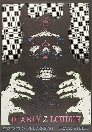 Plakat. „Diabły z Loudun” Krzysztof Penderecki 08-06-1975