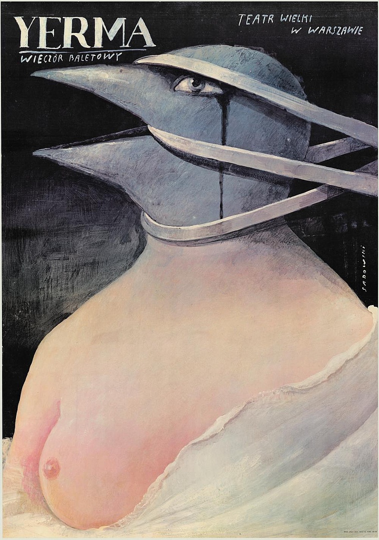 Plakat. „Yerma” Manuel de Falla 1984-05-12